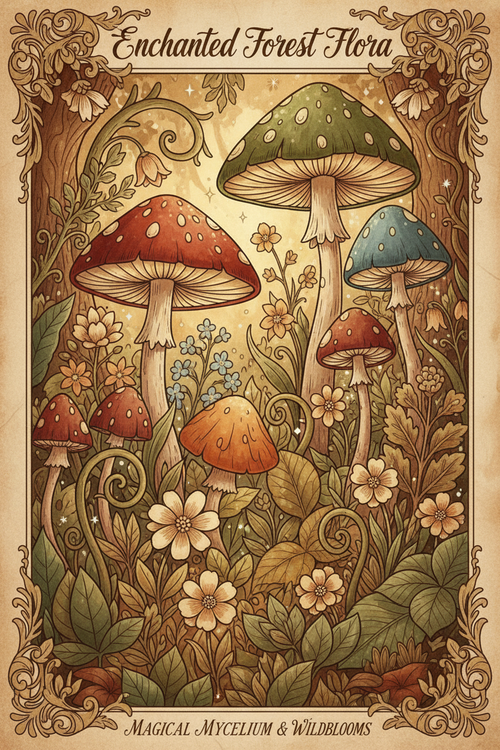 Enchanted Forest Mushrooms