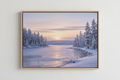 Lakeview Sunrise - Winter Stillness